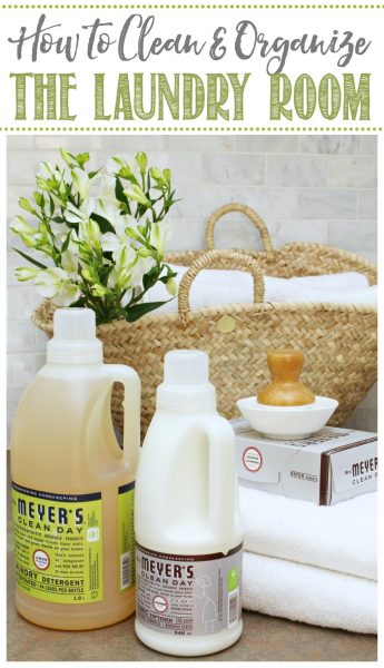 How to Organize the Laundry Room - Clean and Scentsible