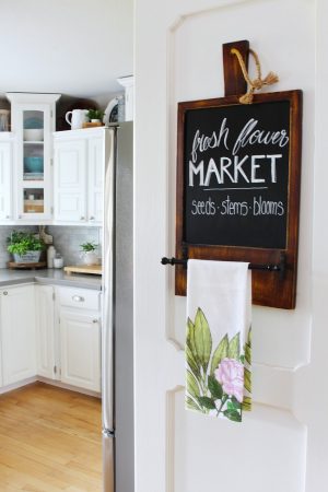 Summer Kitchen Decorating Ideas and Summer Home Tour - Clean and Scentsible
