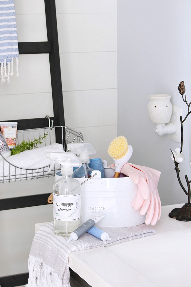 How to Use a Caddy to Get Organized - Clean and Scentsible