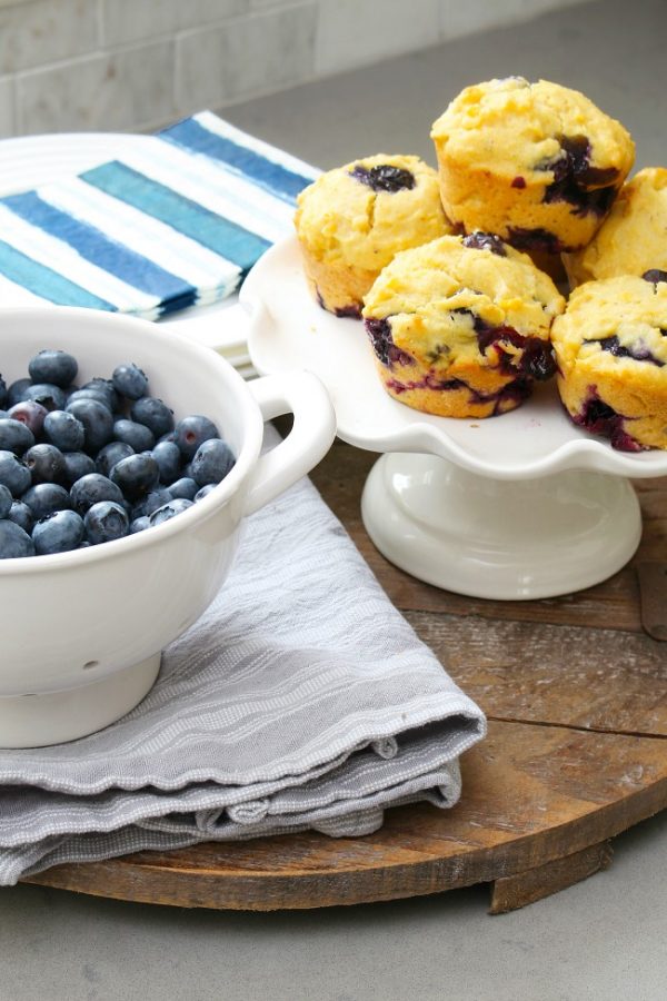 Blueberry Cornmeal Muffins Clean And Scentsible