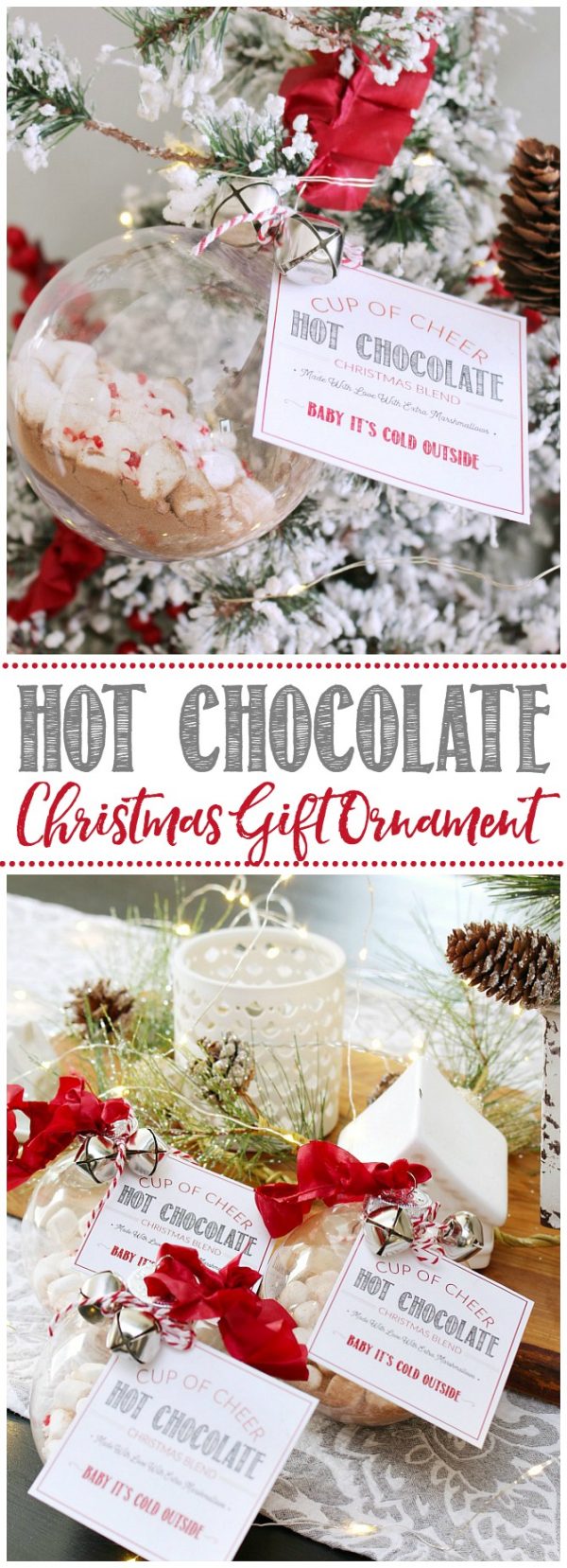 Hot Chocolate Gift Ornament - Clean and Scentsible