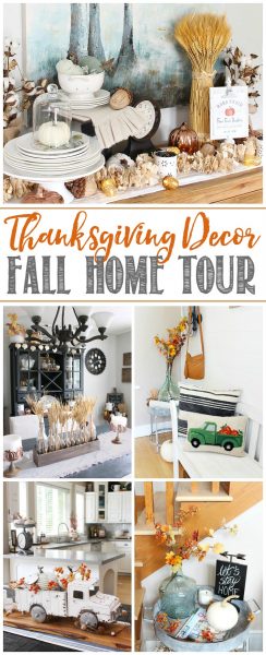 Thanksgiving and Fall Home Tour - Clean and Scentsible