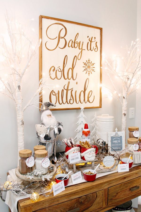 Hot Chocolate Bar Ideas - Clean and Scentsible