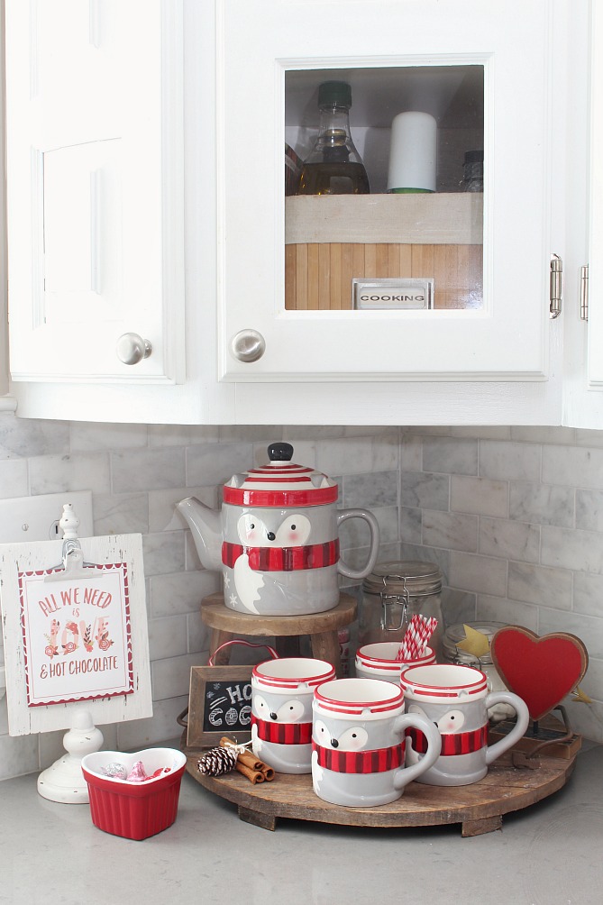 How to Style a Hot Chocolate Station