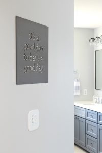 Coastal Style Bathroom Makeover - Clean and Scentsible