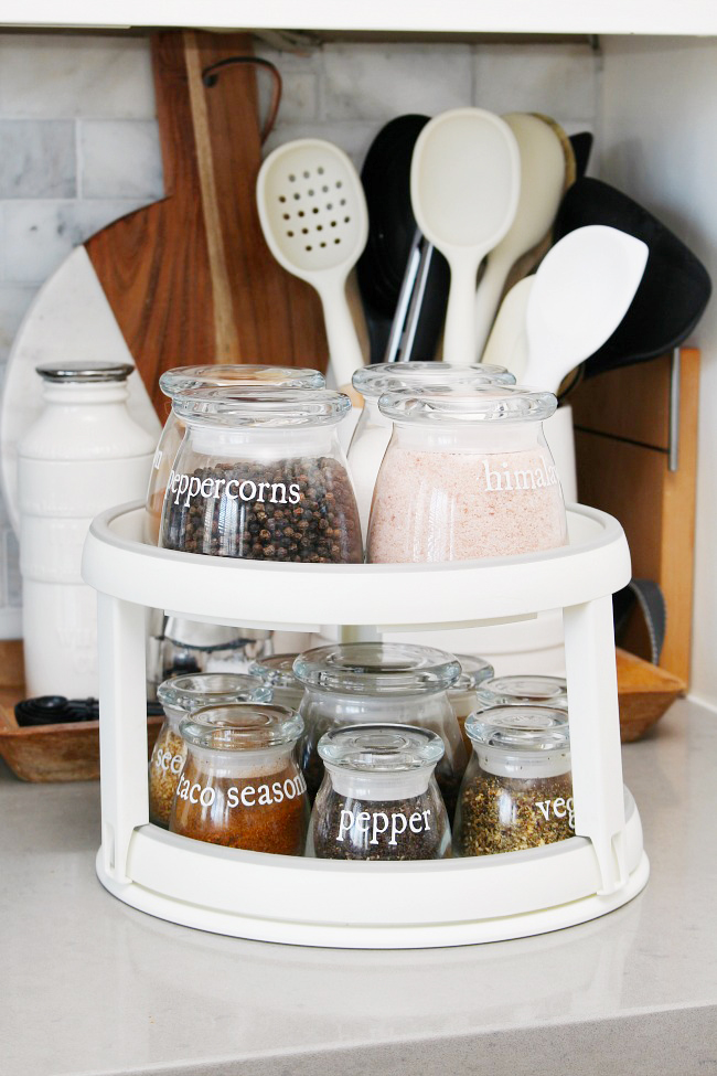 How to Organize Spices & Free Labels • Craving Some Creativity