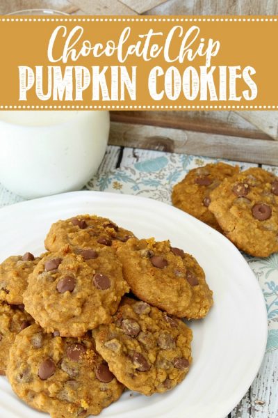 Pumpkin Chocolate Chip Cookies - Clean and Scentsible