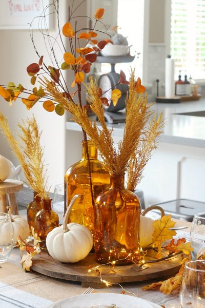 Harvest Moon Fall Tablescape Ideas - Clean and Scentsible