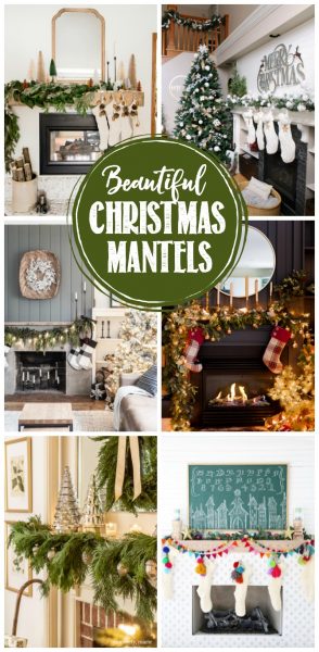 Christmas Mantel Decor - Clean and Scentsible