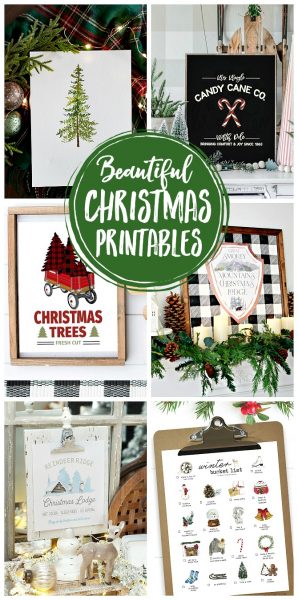 Reindeer Ridge Christmas Lodge Christmas Printable - Clean and Scentsible