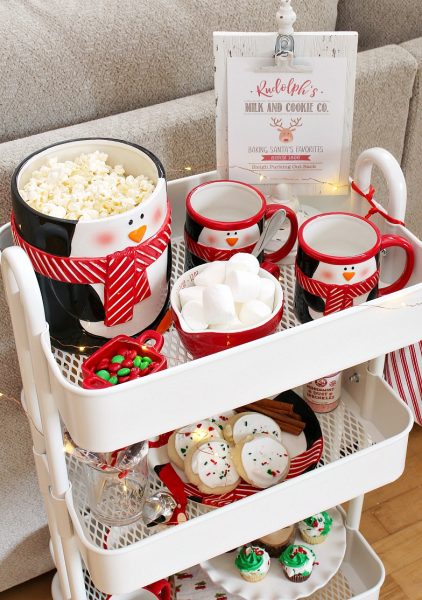 Christmas Movie Night Cart - Clean and Scentsible