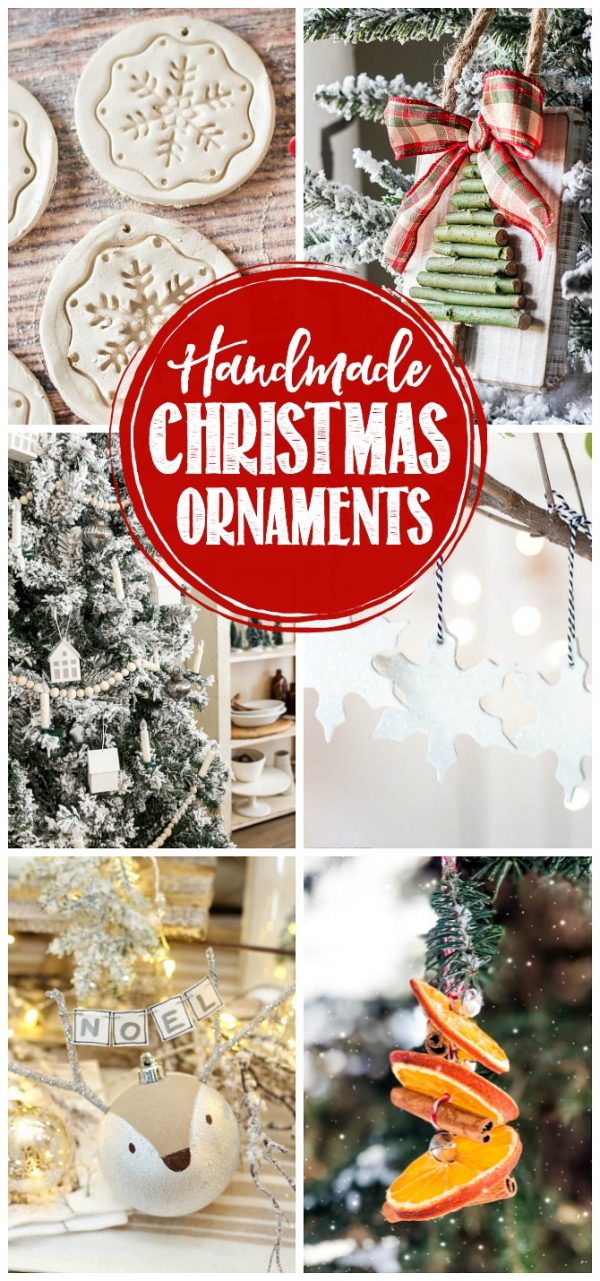 Reindeer Handmade Christmas Ornaments - Clean and Scentsible