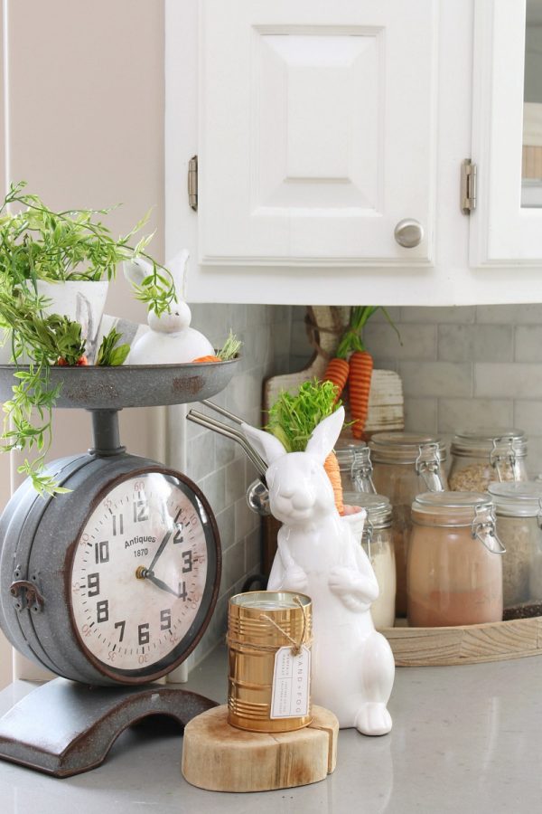 Spring And Easter Kitchen Decor Clean And Scentsible   Easter Kitchen Decor 14 Clean And Scentsible 600x900 