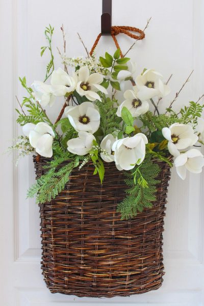 Summer Basket Wreath - Clean and Scentsible