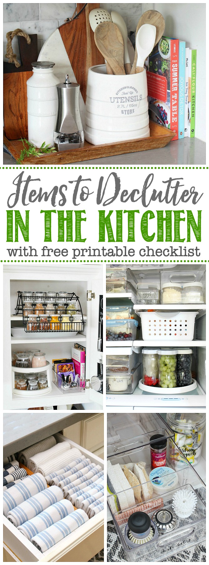 Items To Declutter In The Kitchen 