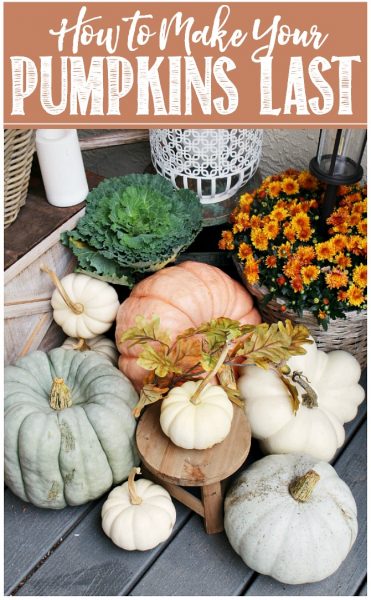 How to Make Pumpkins Last Longer - Clean and Scentsible