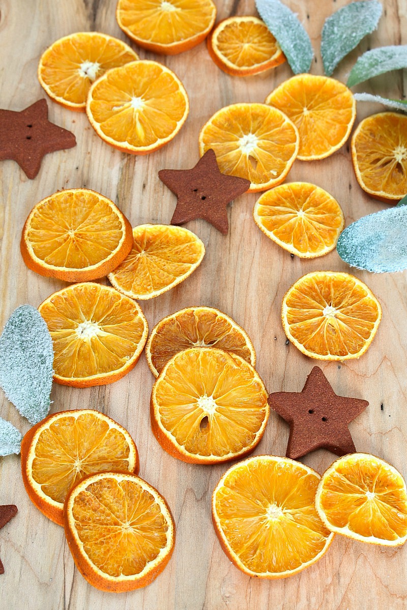 How to Make Dried Oranges Slices
