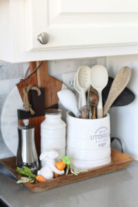 Simple Spring Kitchen Decor - Clean and Scentsible