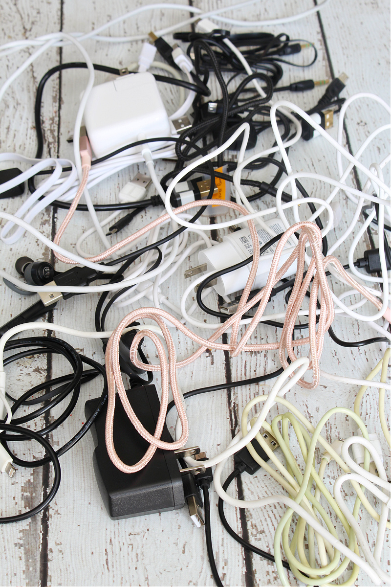 DIY Cord Organizers {With Cricut Maker} - Clean and Scentsible
