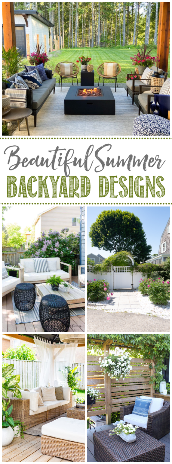 Backyard Patio Design Ideas - Clean and Scentsible