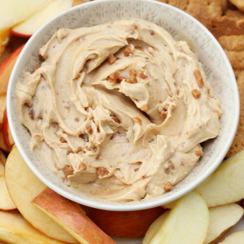 Cream Cheese Apple Dip - Clean and Scentsible