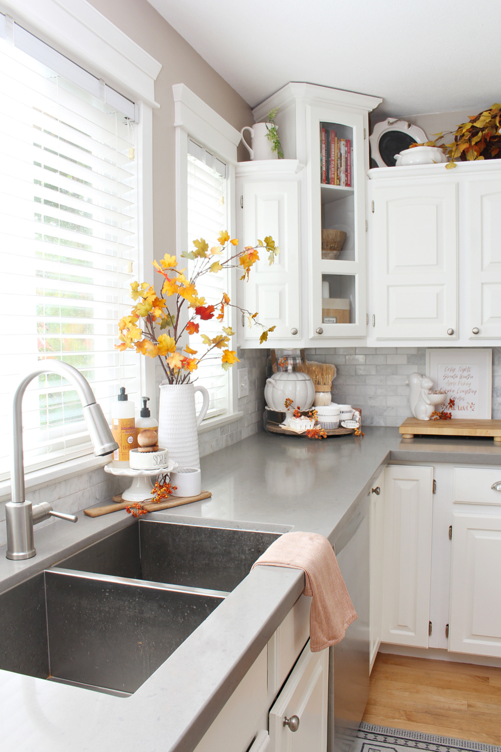 Fall Kitchen Decor - Clean and Scentsible