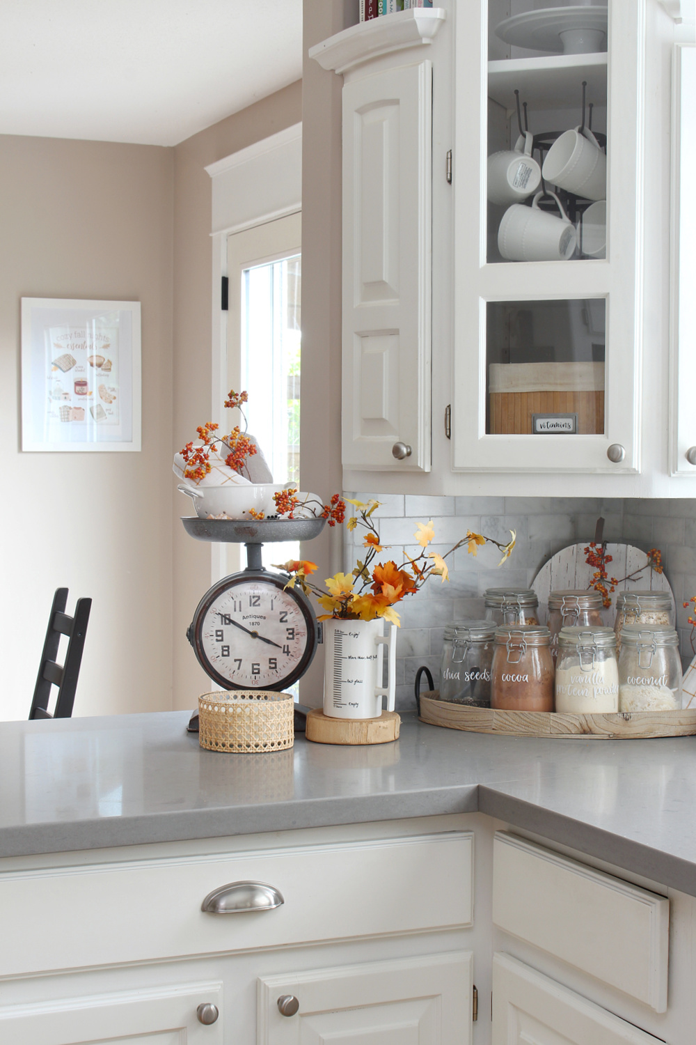 11 Five Minute Cheap Autumn Decor Ideas For Kitchen Decorating