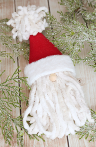 DIY Santa Gnome Ornaments - Clean and Scentsible