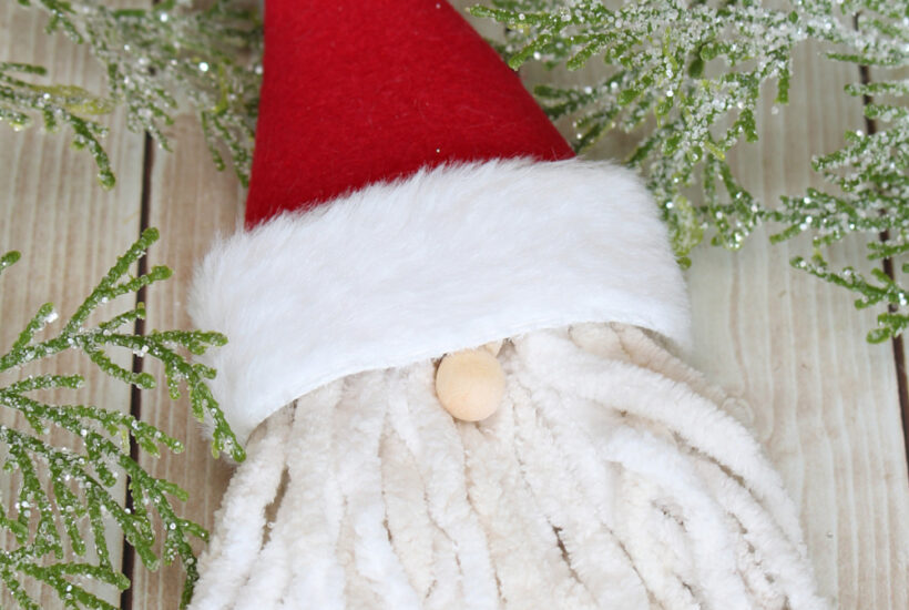 Cute DIY Santa Ornament