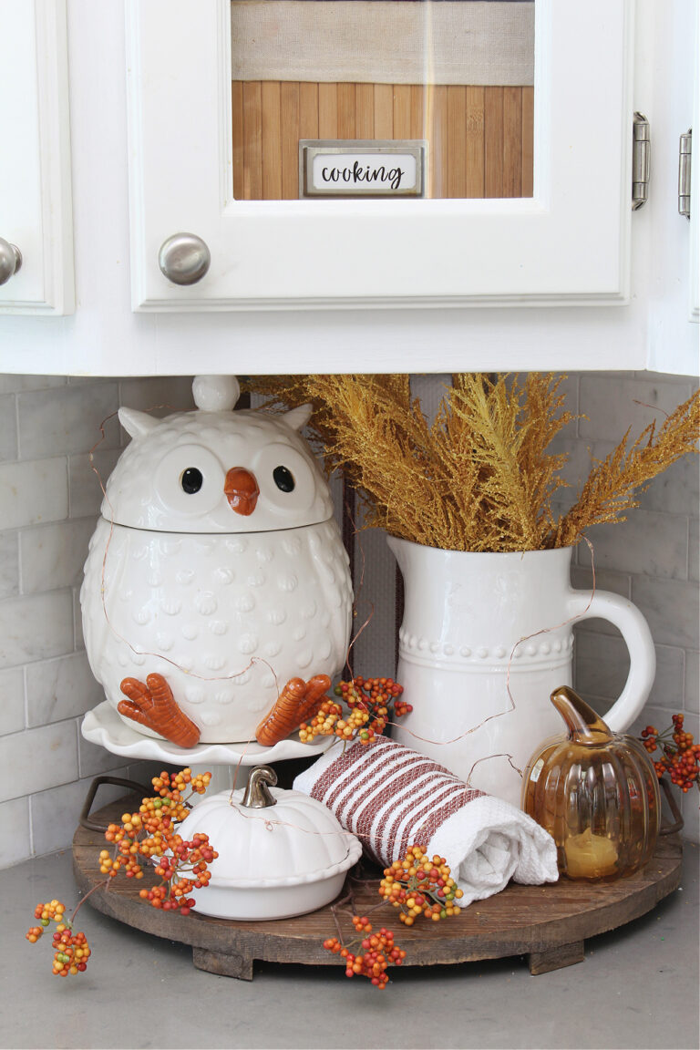 Fall Decor For The Kitchen Clean And Scentsible