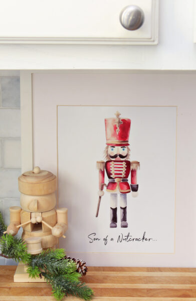 Free Nutcracker Christmas Printables - Clean And Scentsible